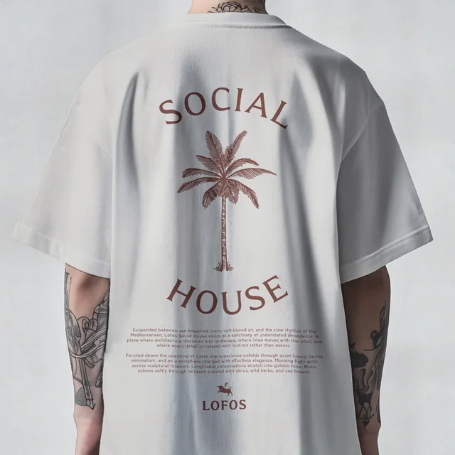 Lofos Social House brand identity project